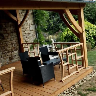 Terrasse Appenti -  pins Douglas