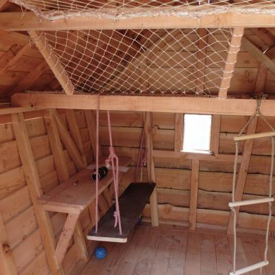 Cabane d'enfants filet