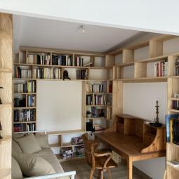 Bibliothèque - frêne